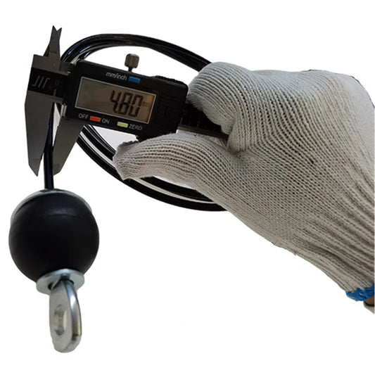 Corda de fio de aço 1.4/1.8/2/2.5m, faça você mesmo, cabo resistente para múltiplas academias, máquina de polia de fitness, acessórios para equipamentos de exercícios de fitness em casa